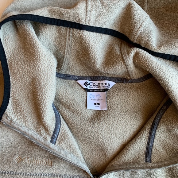 Columbia Hooded Fleece Zip Up Jacket MD1161 - Picture 4 of 4